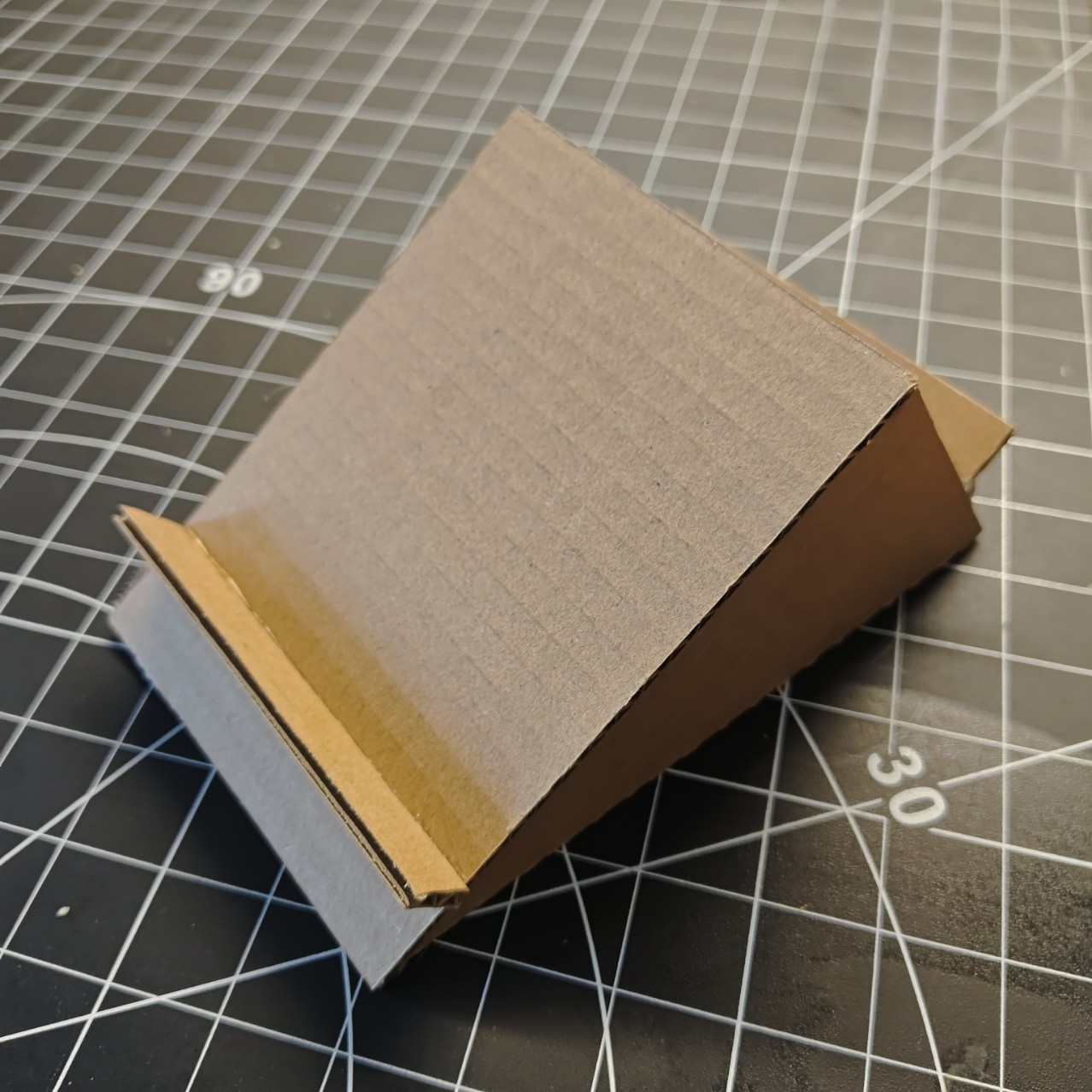 This is how it looked like when the pieces are being put together. 